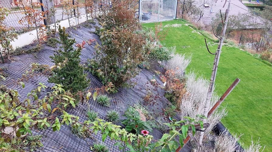 Georacsok mint felületvédelem